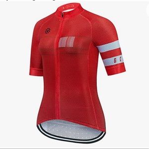 GCRFL Women's Cycling Jersey Short Sleeves Biking Bike Jersey Shirt Lightweight